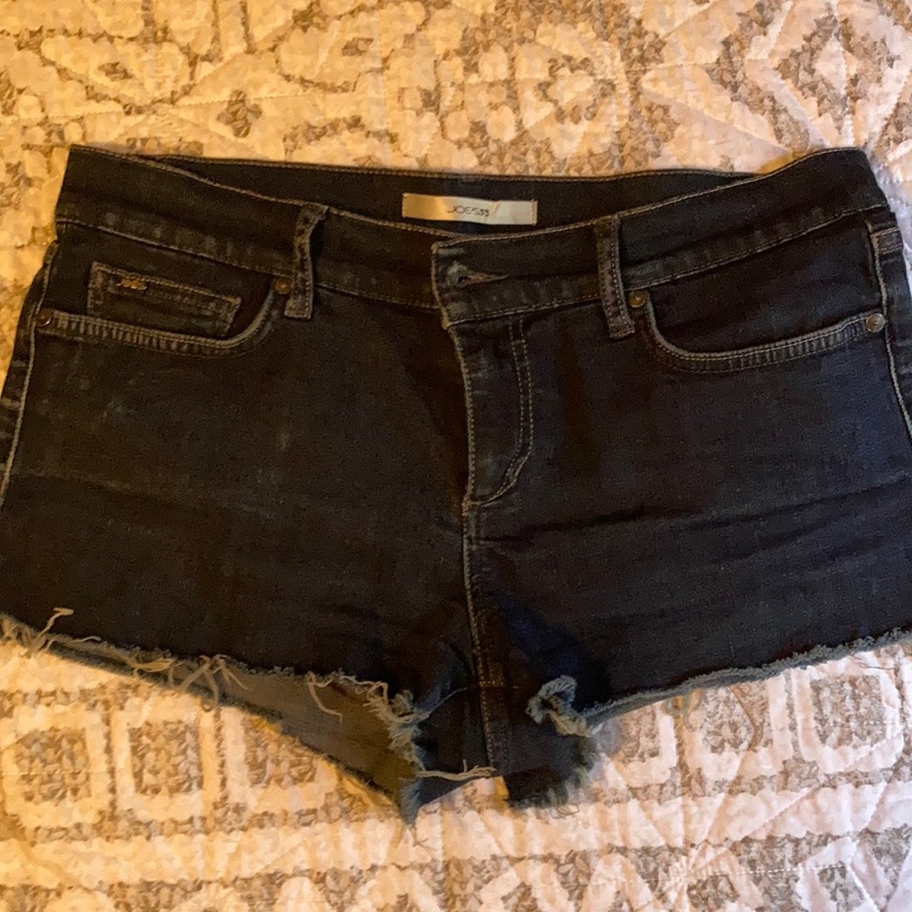 Joe’s Jean shorts.
